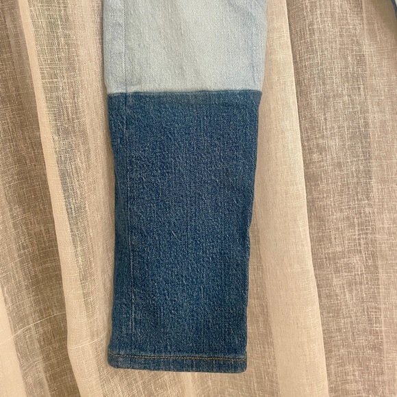 RARE! Levi’s Redone Patchwork Pieced 501s Skinny Jeans - Picture 3 of 8